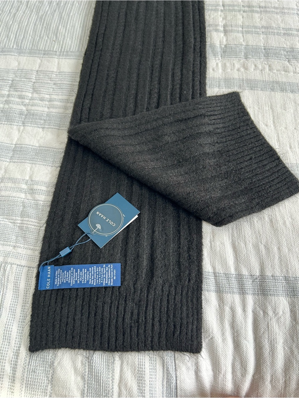 Cole Haan Cable Knit Scarf